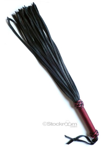 30" Elk Hide Flogger