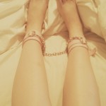 Pink Ankle Cuffs